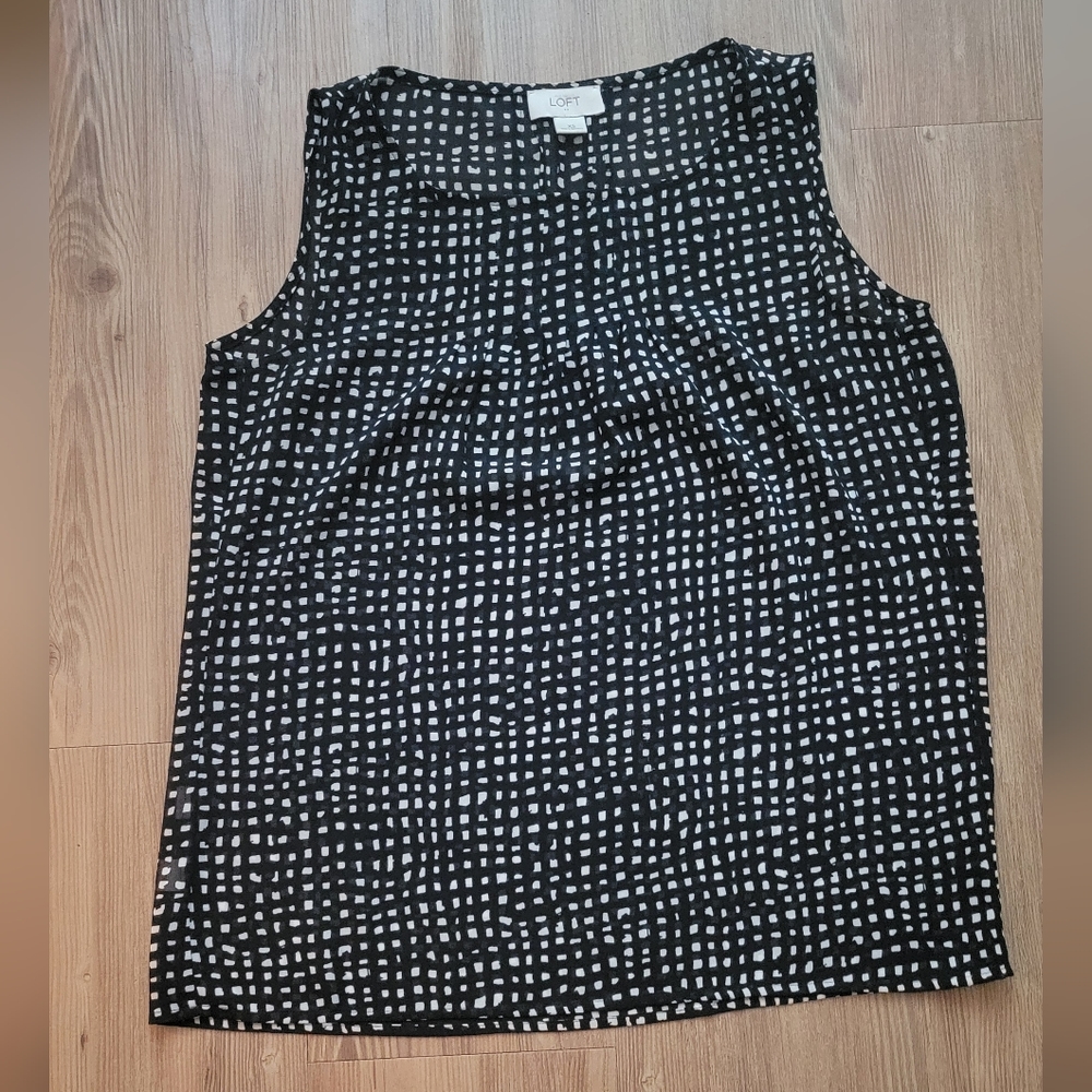 Loft Sleeveless Shell Blouse